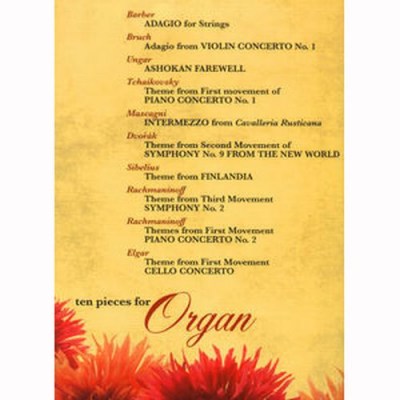 Kevin Mayhew 10 Pieces for Organ
