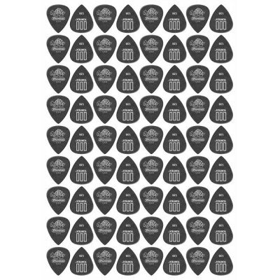 Dunlop Tortex TIII Pick 1.35 mm 72