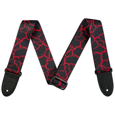 Jackson Poly Strap Red Crackle