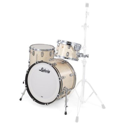 Ludwig Legacy Mahog. Downb. V.White