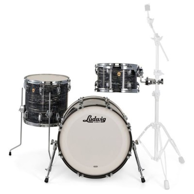 Ludwig Legacy Maple Downbeat Black Oy