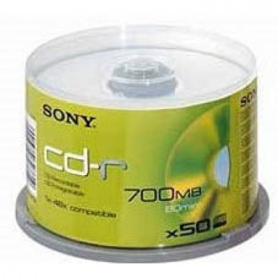 Sony CD-Q 80 PP 700MB 50-pcs
