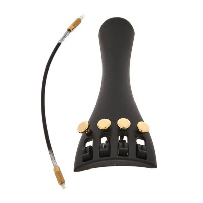 Wittner Tailpiece Violin 4/4 Gold Scr.