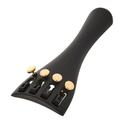 Wittner Tailpiece Violin 4/4 Gold Scr.