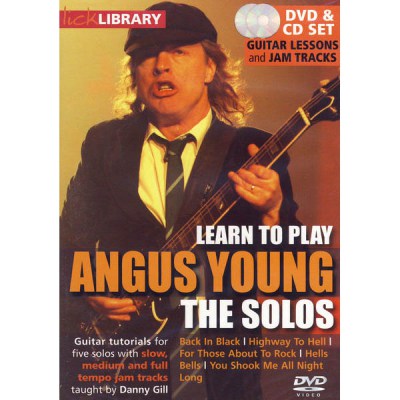 Music Sales Angus Young The Solos