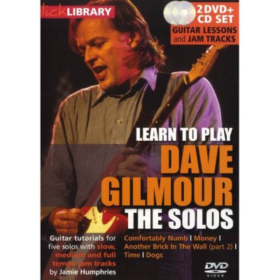 Music Sales Dave Gilmour The Solos