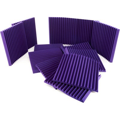 Auralex Acoustics 2" Studiofoam Wedges Purple