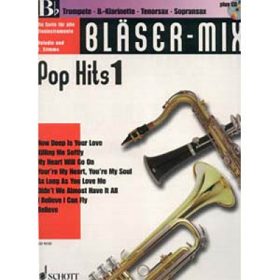 Schott Blaser-Mix Pop Hits Vol.1 Bb