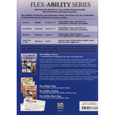 Alfred Music Publishing Flex-Ability Classics Trombone