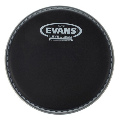 Evans 06" Onyx Black Tom Tom