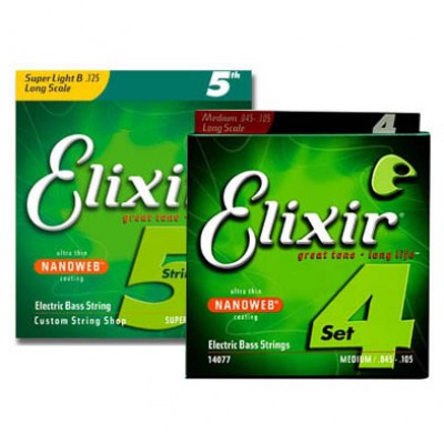 Elixir 045-125 5 String Set