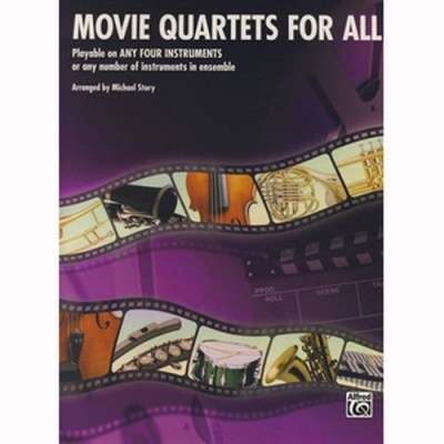 Alfred Music Publishing Movie Quartets for All Cello