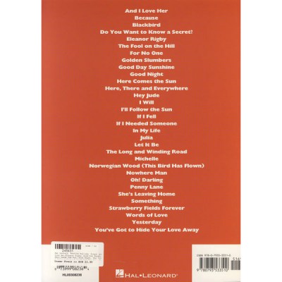 Hal Leonard Beatles Ballads