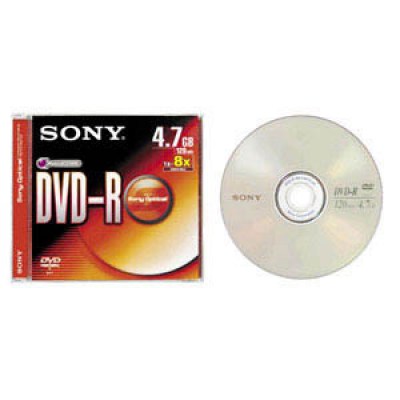 Sony DMR47 DVD-R Jewel Case