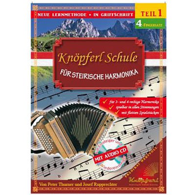 Knopferl-Musikverlag Schule f.Steirische 4 Fingers.