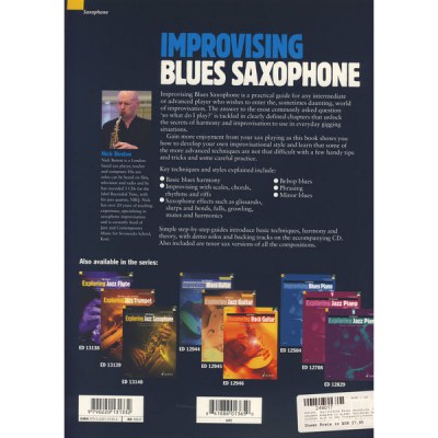 Schott Improvising Blues Saxophone