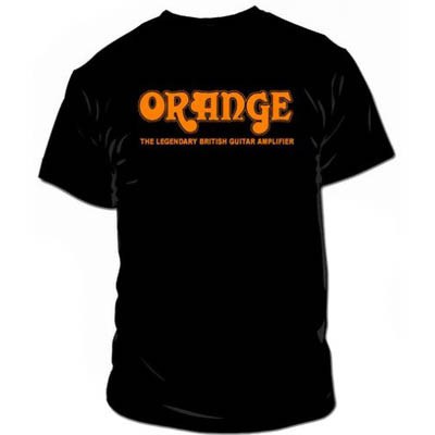 Orange T-Shirt Logo L