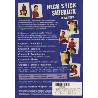 Philipzen Percussion Heck Stick Sidekick & Shaker