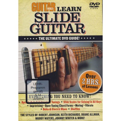 Guitar World Learn Slide Guitar DVD