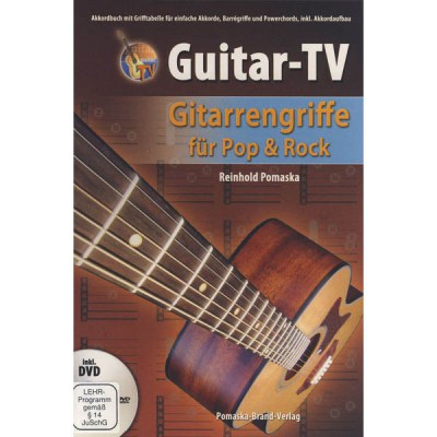Pomaska-Brand Verlag Guitar-TV Gitarrengriffe w.DVD