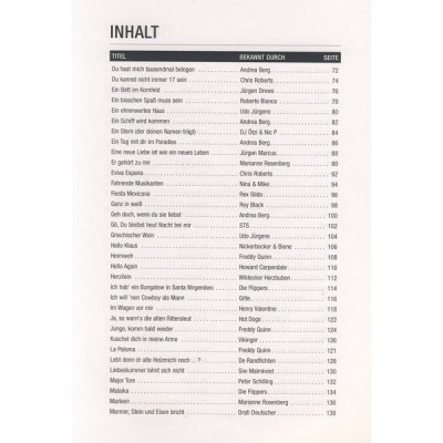 Hage Musikverlag 101 Deutsche Schlager 5 CD`s
