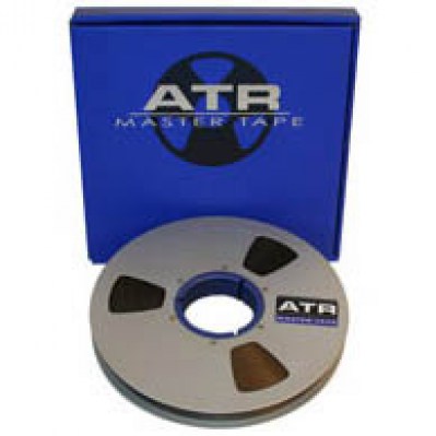 ATR Magnetics Master Tape 1/2 Empty 10.5 NAB Metal Reel Cardboard Box -  Blue - Vintage King