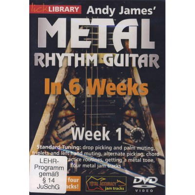Music Sales Metal Rhythm Guitar Complete