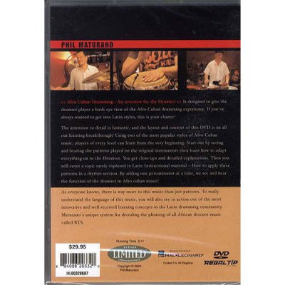Hudson Music Phil Maturano Afro-Cuban Drumm