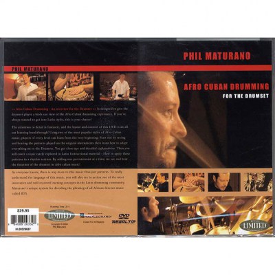 Hudson Music Phil Maturano Afro-Cuban Drumm