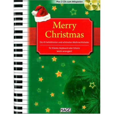 Hage Musikverlag Merry Christmas PVG +CD