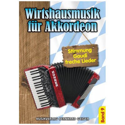 Musikverlag Geiger Wirtshausmusik Akkordeon 9