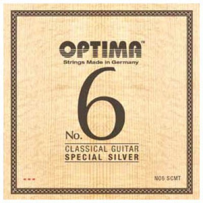 Optima No.6 Silver Strings Carbon Med