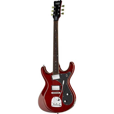 Eastwood Guitars Sidejack HB DLX Cherry витринный экземпляр