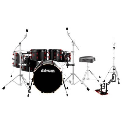 DDrum Hybrid Kit Satin Black Set
