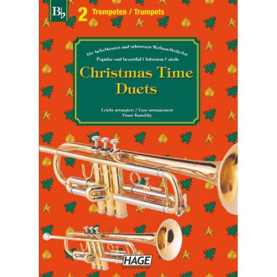 Hage Musikverlag Christmas Time Duets Bb Voice