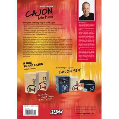 Hage Musikverlag Cajon Method (English)