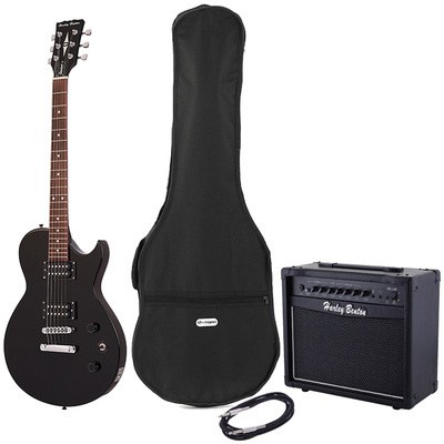 Harley Benton SC-200 BK Student Serie Bundle