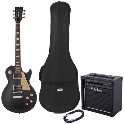 Harley Benton SC-400 SBK Vintage Seri Bundle
