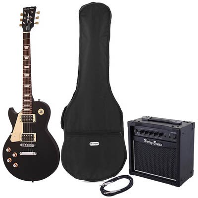Harley Benton SC-400LH SBK Classic Se Bundle