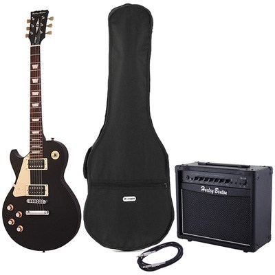 Harley Benton SC-400LH SBK Classic Se Bundle