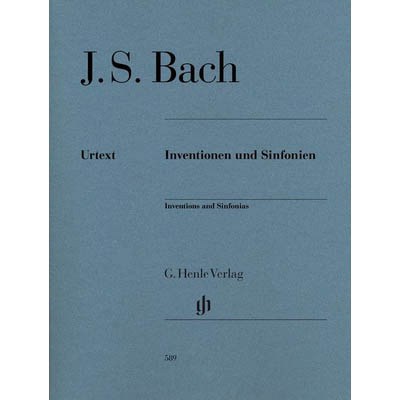 Henle Verlag Bach Inventions and Sinfonias