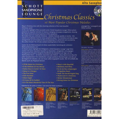 Schott Christmas Classics Altsax.