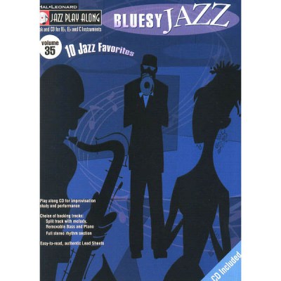 Hal Leonard Jazz Play Along Bluesy Jazz