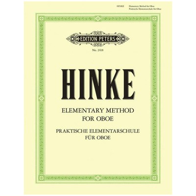 C.F. Peters Hinke Method Oboe