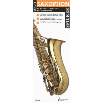 Schott Saxophon- Spicker