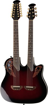 Ovation Elite Double Neck CSE225-RRB