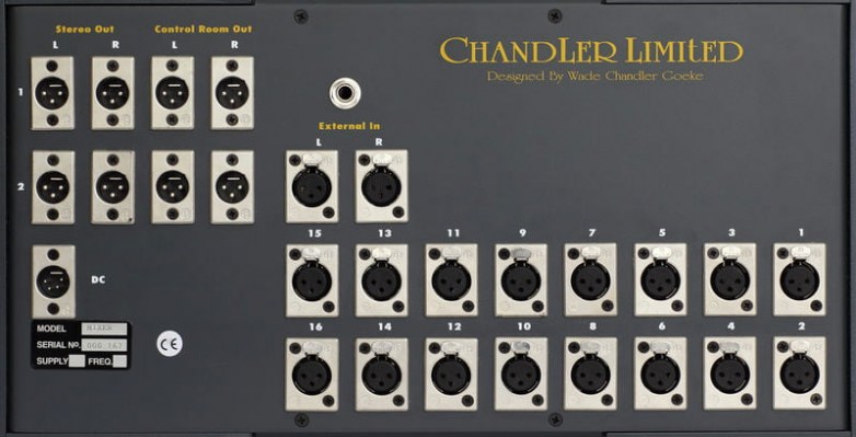 Chandler Limited TG Serie Mini Rack Mixer