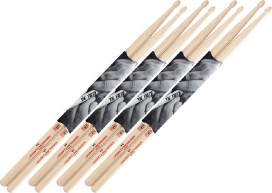 Vic Firth 5A American Hickory Value Pack