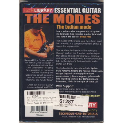 Music Sales Lydian Mode Steve Vai