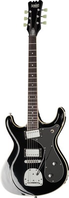 Eastwood Guitars Sidejack HB DLX Black